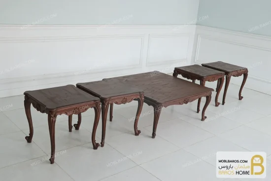 میز ست جلومبلی و عسلی رومینا خرید جلومبلی باروس 25 (1)