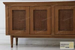 کنسول نئوکلاسیک چوبی حصیری دیمان moblbaros.com 3