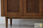 کنسول نئوکلاسیک چوبی حصیری دیمان moblbaros.com 4