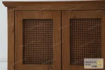 کنسول نئوکلاسیک چوبی حصیری دیمان moblbaros.com 5