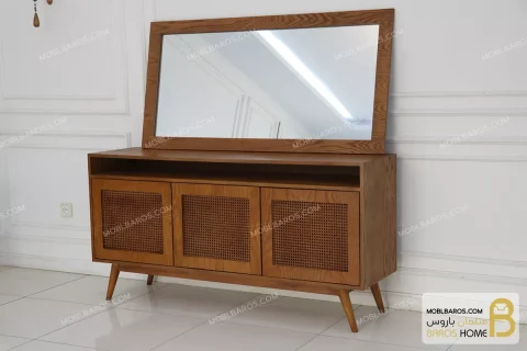 کنسول چوبی مدرن الینا moblbaros.com 1
