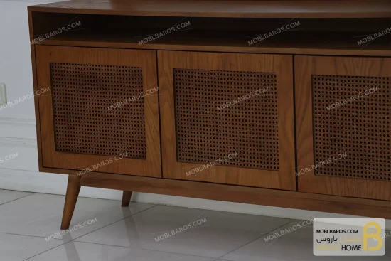 کنسول چوبی مدرن الینا moblbaros.com 2