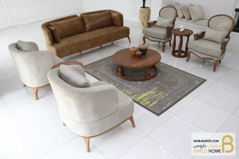 ست مبلمان راحتی آرون