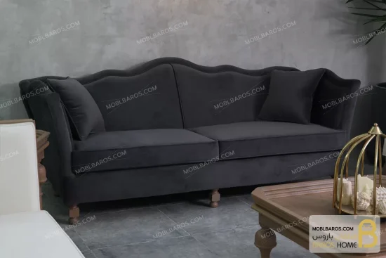 ست مبلمان راحتی و کلاسیک ترکیبی مدل دایان خرید مبل باروس 4