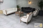 ست مبلمان راحتی و کلاسیک ترکیبی مدل دایان خرید مبل باروس 7