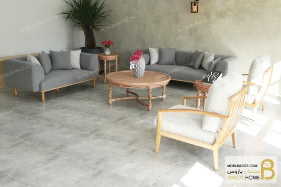 ست مبلمان مدرن و کلاسیک چوبی مدل پرو مکس خرید مبل باروس 29