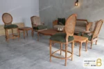 ست مبلمان نئوکلاسیک جدید مدل کاجی moblbaros.com 12