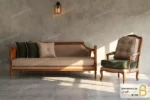 ست مبلمان نئوکلاسیک جدید مدل کاجی moblbaros.com 15
