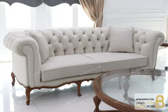 ست مبلمان نئوکلاسیک و ترکیبی کینگ moblbaros.com 8