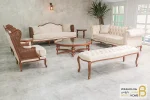 ست مبلمان نئوکلاسیک و ترکیبی کینگ خرید مبل باروس 110 (2)