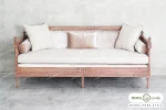 ست مبلمان نئوکلاسیک کاجی خرید مبل باروس 49493 (1)