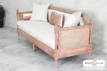 ست مبلمان نئوکلاسیک کاجی خرید مبل باروس 49493 (2)