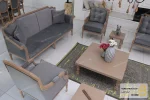 ست مبلمان کلاسیک چوبی و مدرن مدل کارن خرید مبل باروس 11