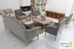 ست مبلمان کلاسیک چوبی و مدرن مدل کارن خرید مبل باروس 6