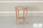 ست میز جلومبلی و عسلی کنار مبلی کلاسیک مدل لورنزو گرد خرید مبل باروس 49493 (1)