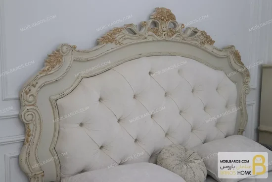 سرویس خواب دونفره سلطنتی و عروس مدل کلویی خرید مبل باروس 7