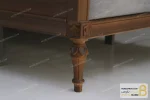 سرویس خواب دونفره چوبی کلاسیک مدل ماهور کد ۲ moblbaros.com 8