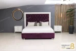 سرویس و تخت خواب دو نفره چوبی مدرن مدل لیدا خرید مبل باروس 4