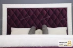 سرویس و تخت خواب دو نفره چوبی مدرن مدل لیدا خرید مبل باروس 8