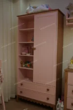 سیسمونی اتاق نوزاد رنگ صورتی مدل نیکا خرید مبل باروس ۵