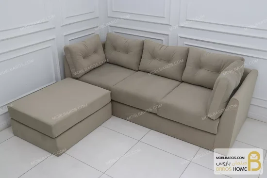 مبل ال مدرن و جدید مدل یاشی خرید مبل باروس ۳