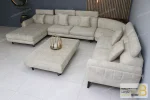مبل ال مدرن و راحتی جدید مدل سی بل خرید مبل باروس 12