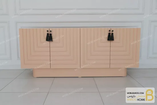 میز تلویزیون مدرن و چوبی جدید مدل سی سی خرید مبل باروس 1