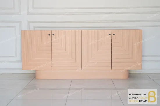 میز تلویزیون مدرن و چوبی جدید مدل سیسی خرید میز تی وی باروس 598 (4)