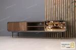 میز تلویزیون چوبی فلزی مدرن مدل هلن خرید مبل باروس 3
