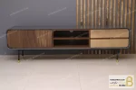 میز تلویزیون چوبی فلزی مدرن مدل هلن خرید مبل باروس 5