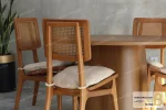 میز ناهارخوری و غذاخوری مینیمال و چوبی جدید مدل لیدی خرید مبل باروس 13