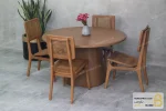 میز ناهارخوری و غذاخوری مینیمال و چوبی جدید مدل لیدی خرید مبل باروس 6