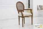 میز ناهارخوری و غذاخوری چوبی مدل لویی طرح گل خرید مبل باروس 7