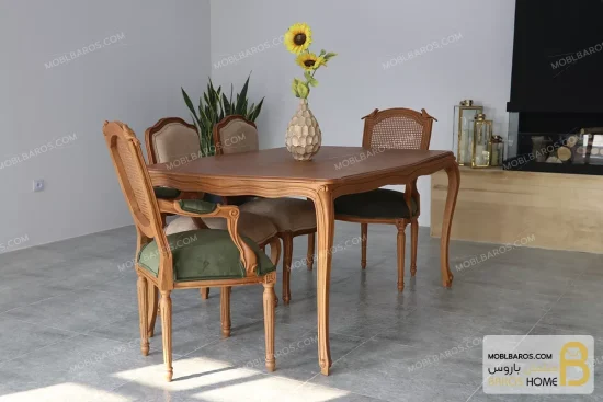 میز ناهارخوری کلاسیک مدل ابزاری moblbaros.com 10