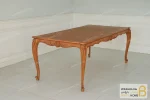 میز ناهارخوری کلاسیک منبتی کینگ با صندلی لویی خرید مبل باروس 11 6