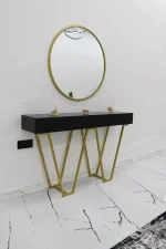 میز کنسول و آينه مدرن و جدید مدل لارا خرید مبل باروس 2