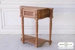 میز کنسول چوبی منبتی جدید مدل الای کد ۲ باروس (2)