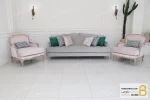 نیم ست مبلمان کلاسیک چوبی جدید مدل سی سی خرید مبل باروس ۶