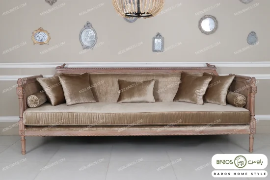 کاناپه کاجی خرید مبل باروس ۵۹۴۵۹۳ (1)