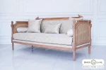 کاناپه کلاسیک کاجی چوب راش خرید مبل باروس (3)