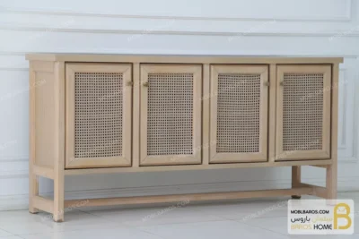 کنسول مدرن و حصیری چهار در جدید مدل کارینا خرید مبل باروس 1