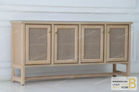 کنسول مدرن و حصیری چهار در جدید مدل کارینا خرید مبل باروس 1