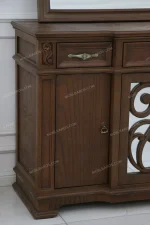 کنسول چوبی شیشه‌ای کلاسیک مدل ویدا خرید مبل باروس 4