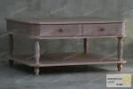 ست جلومبلی و عسلی کنار مبلی کلاسیک جدید مدل کلارا خرید مبل باروس 2