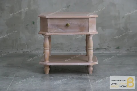ست جلومبلی و عسلی کنار مبلی کلاسیک جدید مدل کلارا خرید مبل باروس 8