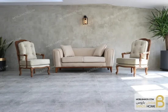 ست مبلمان ترکیبی جدید اریکا خرید مبل باروس 19