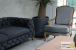ست مبلمان ترکیبی چستر مدل فلورانس با پایه چوبی خرید مبل باروس 10