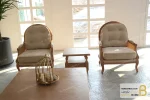 ست مبلمان ترکیبی گندم و چستر شیاره کد ۳ خرید مبل باروس 5