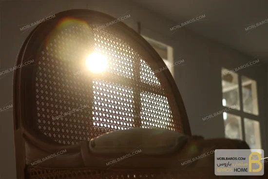 ست مبلمان ترکیبی گندم و چستر شیاره کد ۳ خرید مبل باروس 9