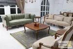 ست مبلمان نئوکلاسیک ترکیبی ابزاری چستر کویین و فرانسوی خرید مبل باروس 5